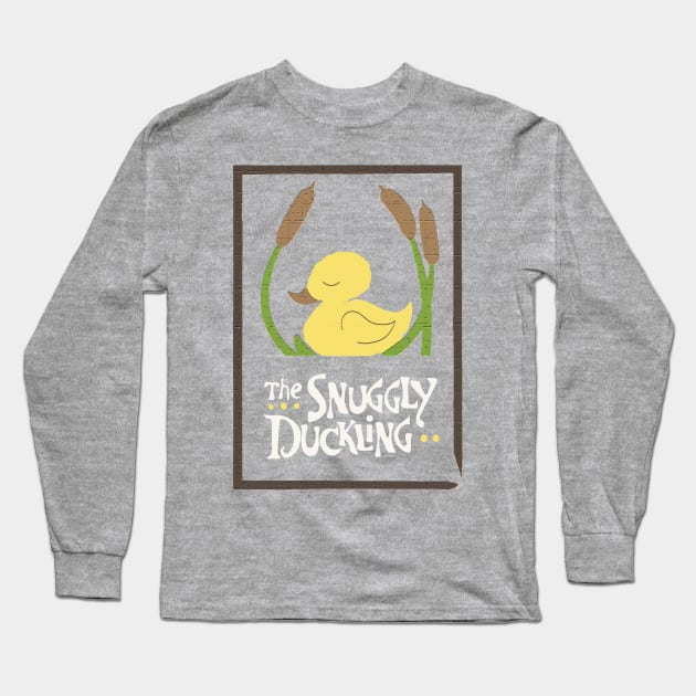 Snuggly Ducking Long Sleeve T-Shirt by Val_Myre